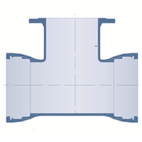 TE  AUTO BL 2E  BM DN 150X60 PN 10