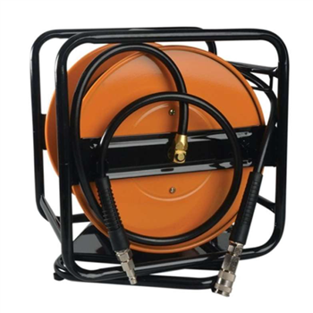 Enrouleur métallique à manivelle avec tuyau air comprimé de 30 m - CPACK30 Bostitch - pression maximale 15 bar