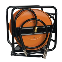 Enrouleur métallique à manivelle avec tuyau air comprimé de 30 m - CPACK30 Bostitch - pression maximale 15 bar