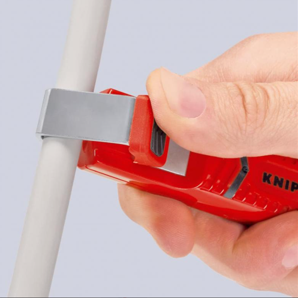 Outil à dégainer Knipex pour câbles ronds standard - Lame scalpel - Longueur 165 mm