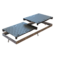 TELECOM L2T TAMPON FONTE CADRE ACIER ASSEMBLE