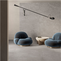 Carrelage intérieur effet béton en grès cérame rectifié - Framework Concrete GRIP - 60,0 cm x 60,00 cm - ép. 8,2 mm - Dust