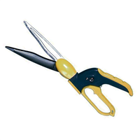 Cisaille à gazon pour bordures - Perrin - Longueur lame 18,5 cm - Manche gomme anti-dérapant