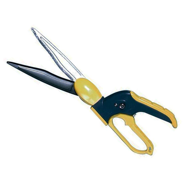 Cisaille à gazon pour bordures - Perrin - Longueur lame 18,5 cm - Manche gomme anti-dérapant