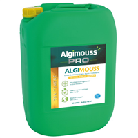 Algimouss Pro - Traitement pour toiture mur et façade - antimousse-antiverdissure - prêt à l'emploi - Bidon de 30 litres