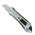Cutter de sécurité rétractable Edia 18 mm en aluminium