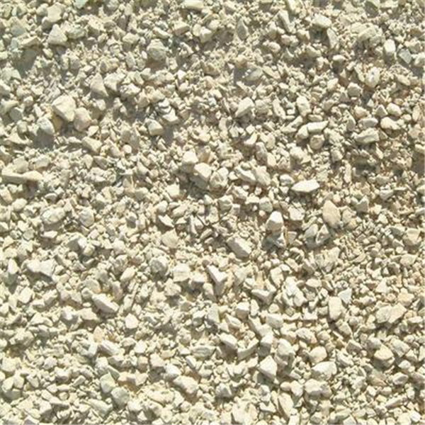 Sable et gravier de calcaire recomposé concassé lavé - 0/10 mm - godet de 0,25 m³