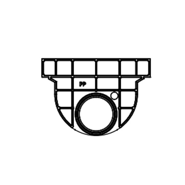 PLAQUE FRONT DESOPERCULABLE D50MM