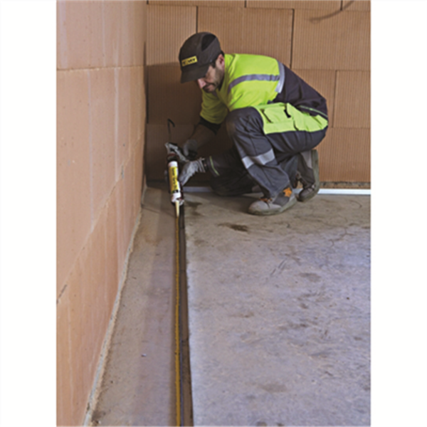 Mastic Vario Double Fit pour membranes d'étanchéité à l'air ISOVER - Cartouche de 310 ml