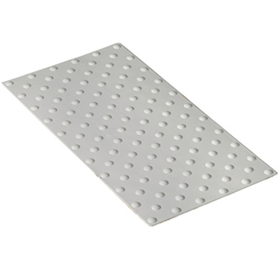 Dalle podotactile adhésives accesdal en polyuréthane 820 x 400 mm Gris Clair