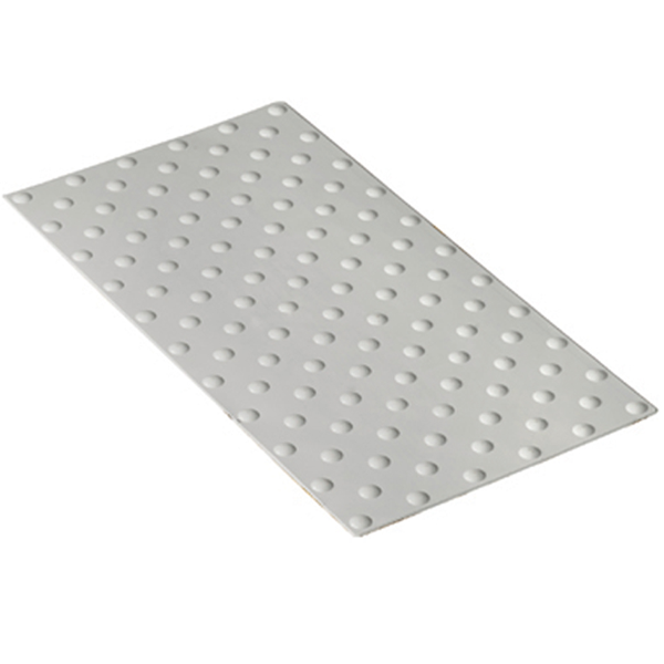 Dalle podotactile adhésives accesdal en polyuréthane 820 x 400 mm Gris Clair