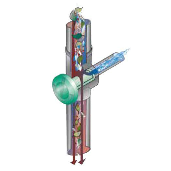 COLLECTEUR FILTRANT GRIS