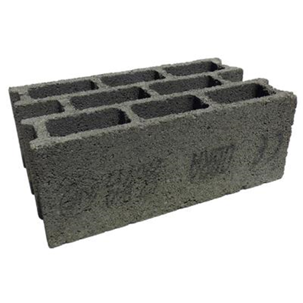 Bloc béton creux 500 x 275 x 200 mm B40 - 4 parois 8 trous