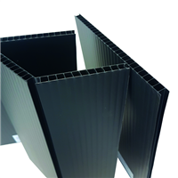 Plaque alvéolaire modulable Diplast pour coffrage perdu - 2,00 M x 1,00 M - ép. 2,00 MM - 0,25 Kg/M²