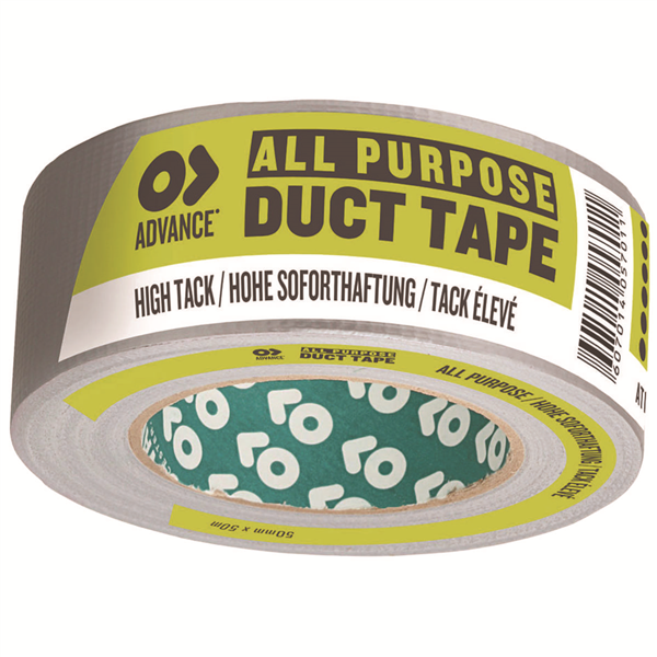 RUBAN TOILE GRIS HIGHTACK 50MMX50M