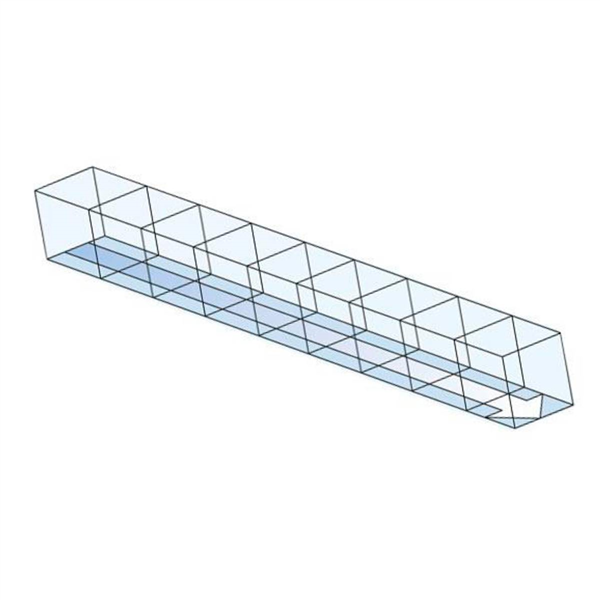 Grille passerrelle fonte MEA EN150 PROFIX C250 50cm
