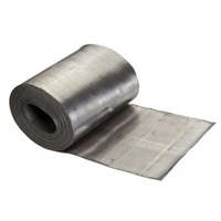 Bande de plomb pour couverture et étanchéité des toitures - 0,20 M x 10 M - ép.1.5 MM