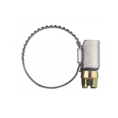 Collier de serrage bande pleine - Diamètre 25 à 40 mm - Largeur 9 mm - Acier - Lot de 2