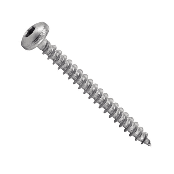 Vis aggloméré tête cylindrique six lobes Acton inox A2 M06 x 40 mm - boîte de 100