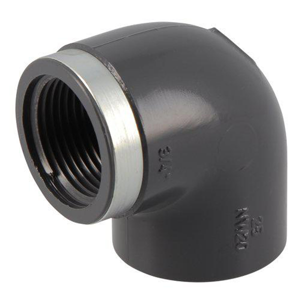 K62 coude 90° tar. d25x3/4" ff