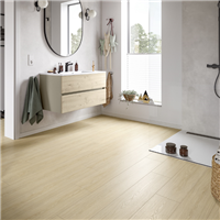 Parquet stratifié Aqua+ Large 8/33 - 4 chanfreins avec système Aqua CLIC it! 24h - 246 x 8 x 1292 mm - Chêne Casella Naturel Clair