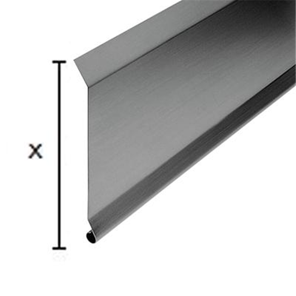 Bande de rive à biseau