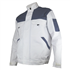 Blouson blanc de travail Typhon en polycoton blanc gris - 4XL