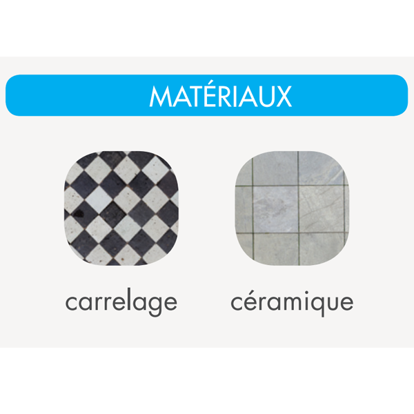 Couronne diamantée Diam Industries SG-2001 - raccord cylindrique - coffret de 5 - Ø 20, 35, 45, 55 et 68 mm