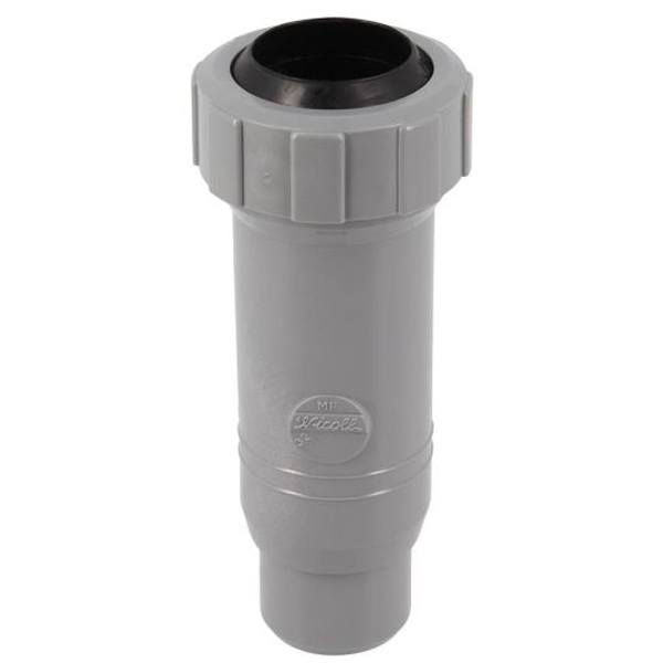 Manchon de dilatation simple pour canalisations - Mâle/Femelle - ø 32 mm - Gris