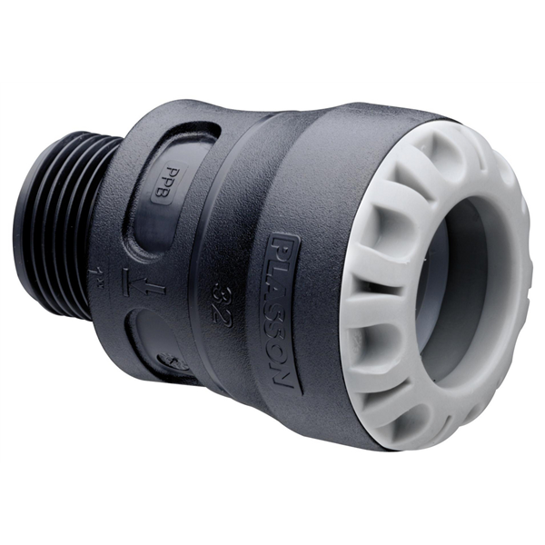 RACCORD MALE S1 D32X1