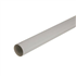 Tube de descente de gouttière rond Nicoll TD80 en Techtan Gris - diamètre 80 MM - longueur 2 M