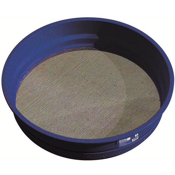 Tamis de maçon choc Obra avec toile n°10 en acier galvanisé - diamètre 45 cm - hauteur 10 cm