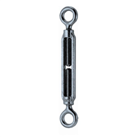 Tendeur à lanterne estampé 2 oeillets diamètre tige filetée acier galvanisé M6