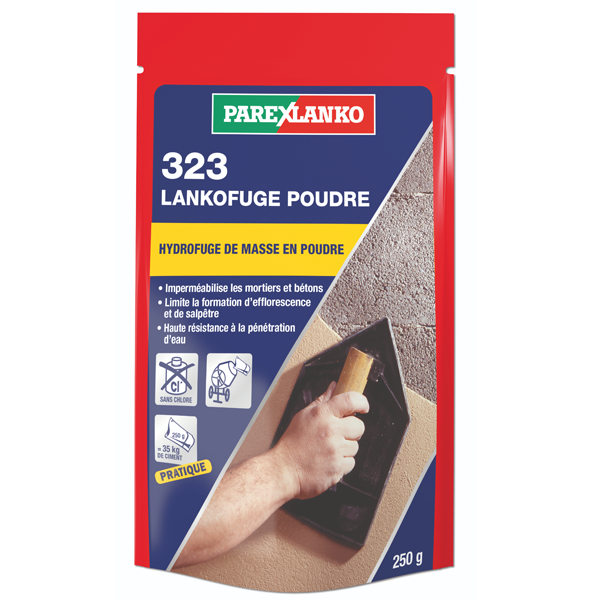 Hydrofuge de masse LANKOFUGE POUDRE 323 - 0,25 KG