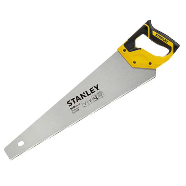 Scie égoïne Jetcut Stanley 7 dents / pouce longueur 500 mm