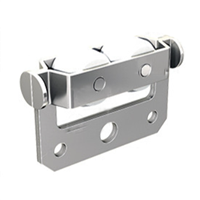 Chariot Mantion avec 2 galets nylon montés sur axe lisse - Charge maxi 10 kg