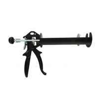 Pistolet manuel extrusion résines scellement ING Fixations - Pour cartouches 380 à 410 ml - Noir