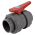 ROBINET A BILLE FEMELLE PVC A COLLER D63