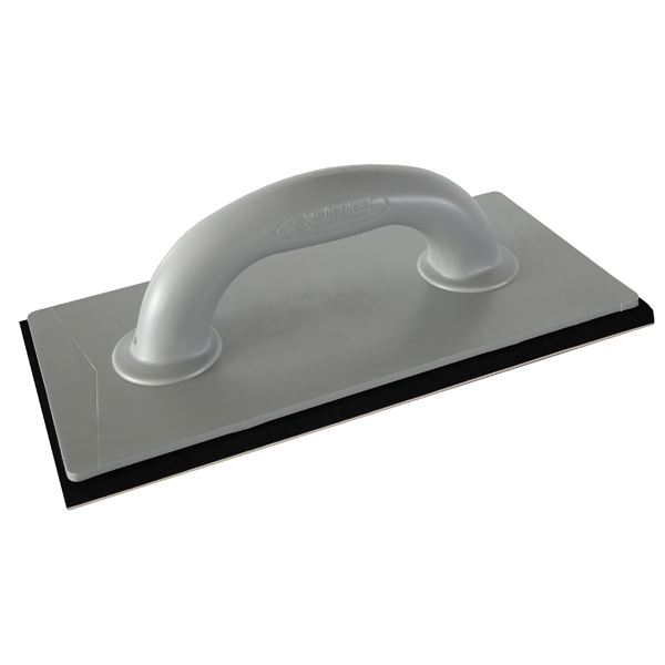 Platoir à jointer de carreleur avec mousse haute densité et couche de caoutchouc blanc - Taliaplast - 28 x 14 cm