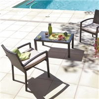 Margelle droite plate en béton - Espace - 33,0 CM x 50,0 CM - ép.34,00 MM - teinte Lubéron