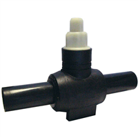 VANNE PE 1/4T BOISSEAU SPHERIQUE FAH PN16 D25