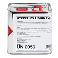 PVC liquide gris pour membrane d'étanchéité Hyperflex - Bidon de 2,5 l