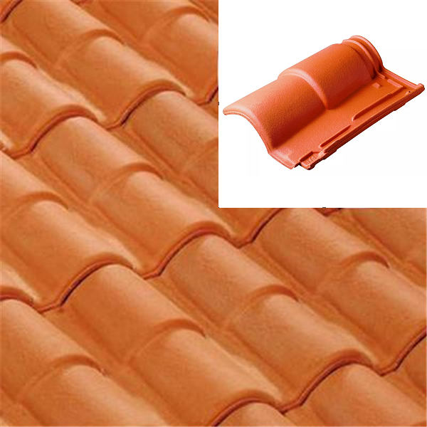 Tuile grand moule du sud - Romane Canal - terre cuite 1RC Terreal - Rose