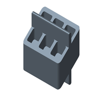 Entretoise pour espacement régulier entre lames Louver 110 - Lot de 96 pièces