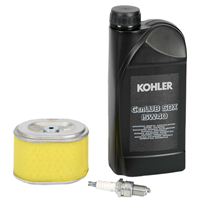 Kit entretien pour moteur Honda GX 200 du groupe électrogène HX 3000 - huile, bougie et filtre à air