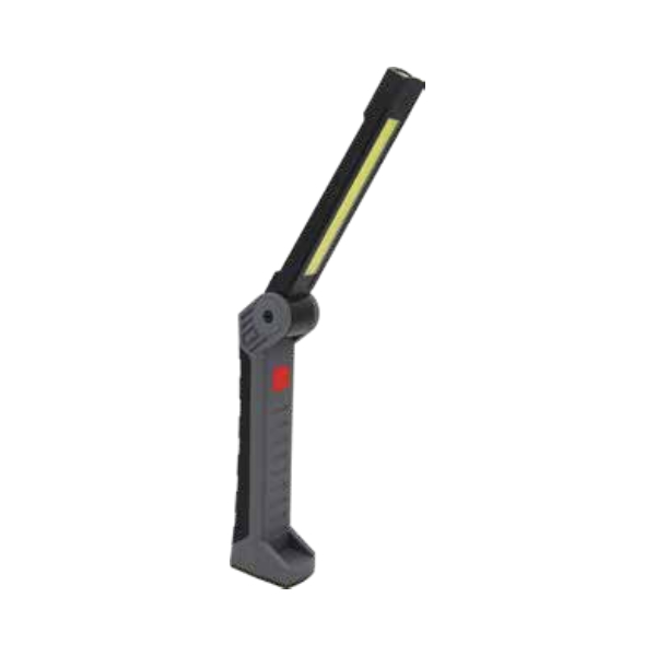 Lampe baladeuse d'inspection rechargeable + pliable + aimantée - Lumière blanche jusqu'à 400 lm - Autonomie jusqu'à 12 h