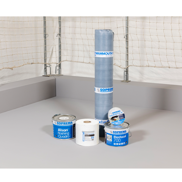 Voile de renfort pour résine d'étanchéité - Alsan Fleece 165 B - rouleau de 0.20 M x 25 M