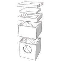 COUV BET P/REG EP 33X33 A/ENT DAUP