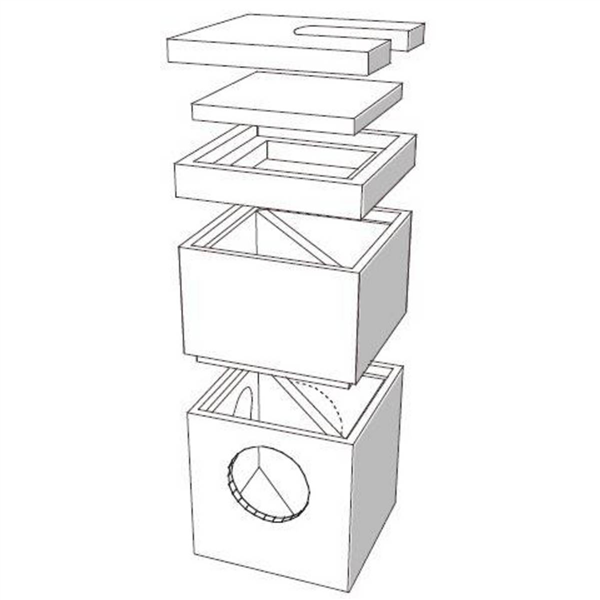 COUV BET P/REG EP 33X33 A/ENT DAUP
