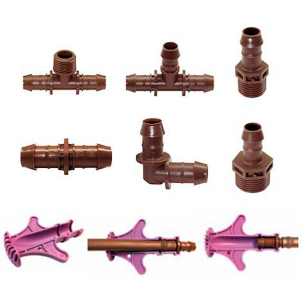 RACC.CANNELE X 1/2" MALE POUR XF